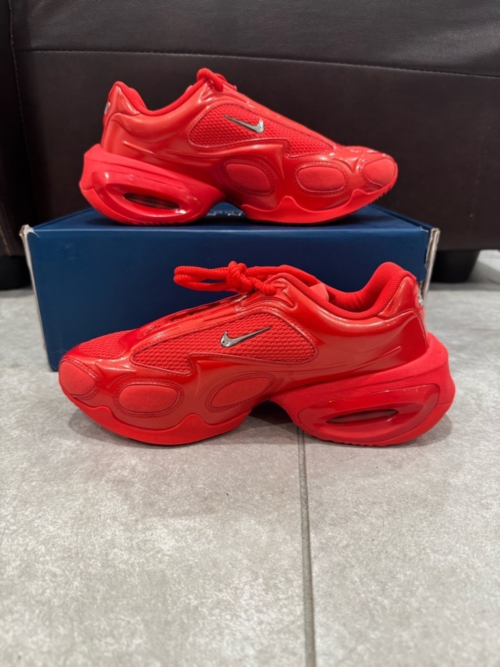 Size 7- Nike Air Max Muse Habanero Red FV1920-601 - Picture 2 of 7